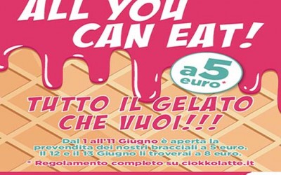 Torna a Padova l’all you can eat del Gelato – per te gelato infinito !!!