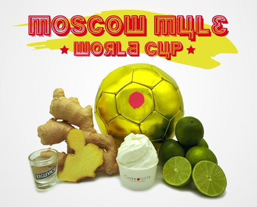 Moscow Mule World Cup – il gelato del Mondiale 2018